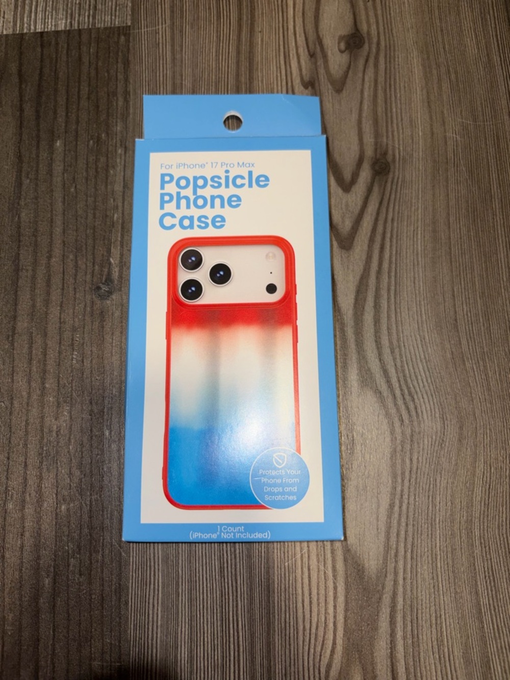 Target Popsicle Phone Case for iPhone 17 Pro Max - Red/White/Blue Gradient